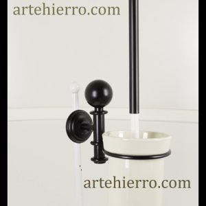 Escobilleros de pared forja ESC07